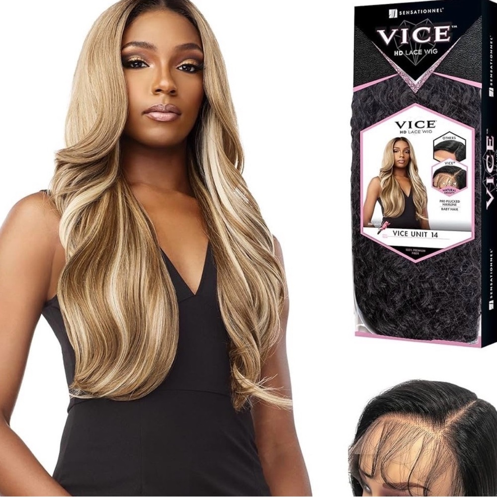 Ombre Blonde Lace Front Wig